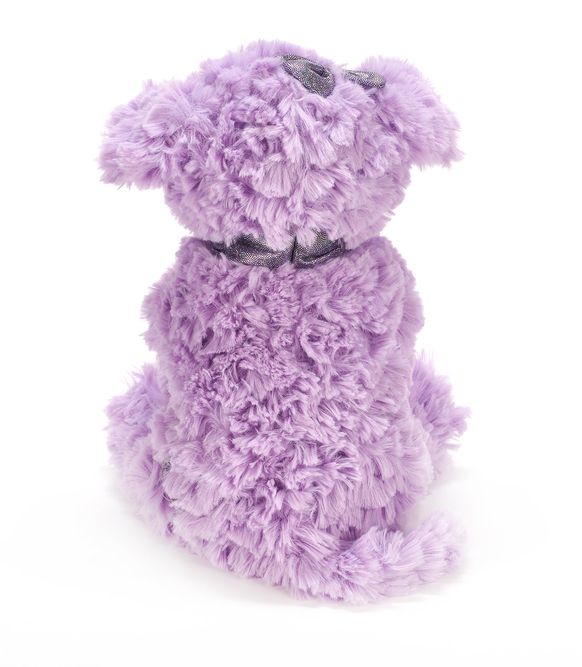 Soft & Cuddly Scruffy Dog Plush Toy - 9 Inch Purple Stuffed Animal, Perfect Gift for Girls & Kids | Great for Birthday Presents, Nursery Decor & Comfort Companions