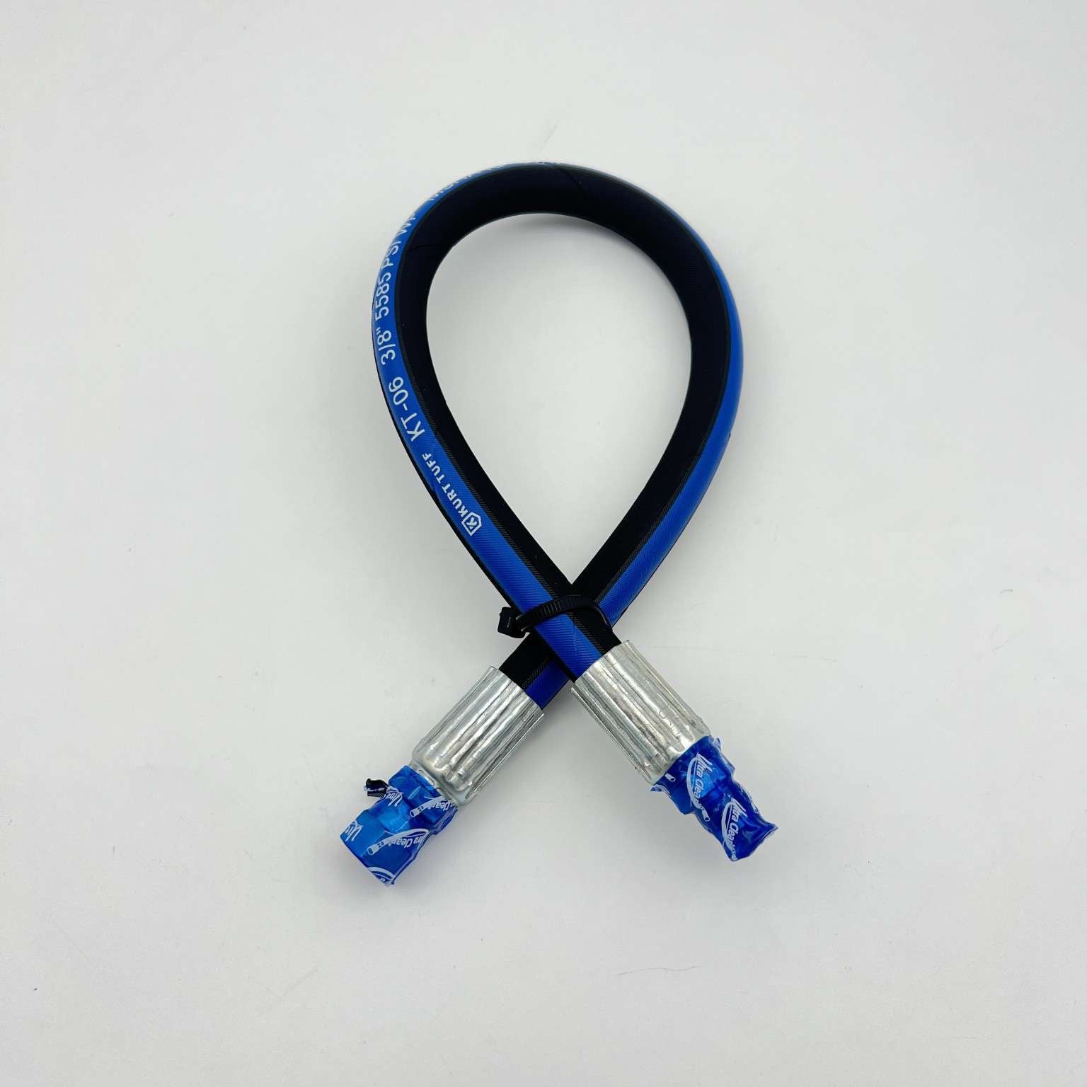 Bobcat S205 Hydraulic Hose for Loader Lift Cylinder Bore End #7 - Heavy-Duty Replacement Part for Construction & Landscaping Equipment
