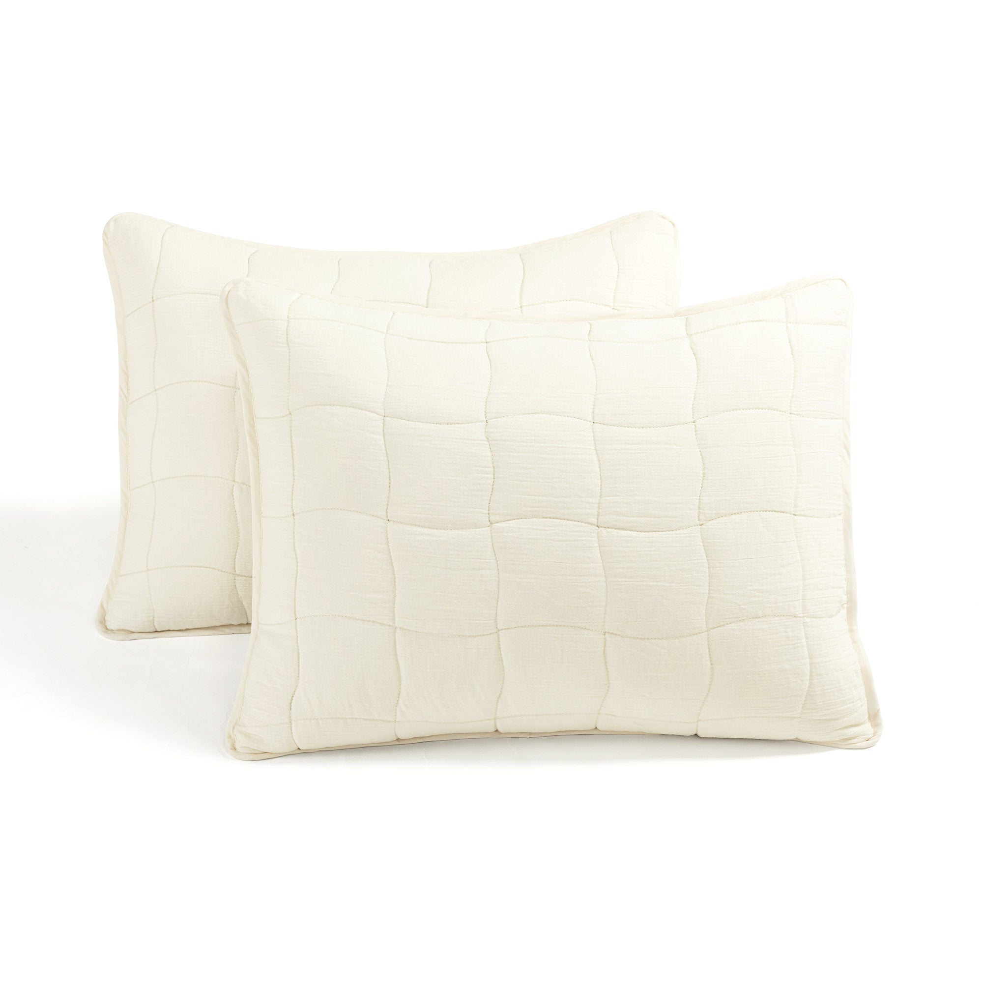 Premium 3-Piece Cloud Gauze Quilt Set - Soft & Breathable Bedding for All Seasons - Perfect for Cozy Nights, Guest Rooms & Vacation Homes