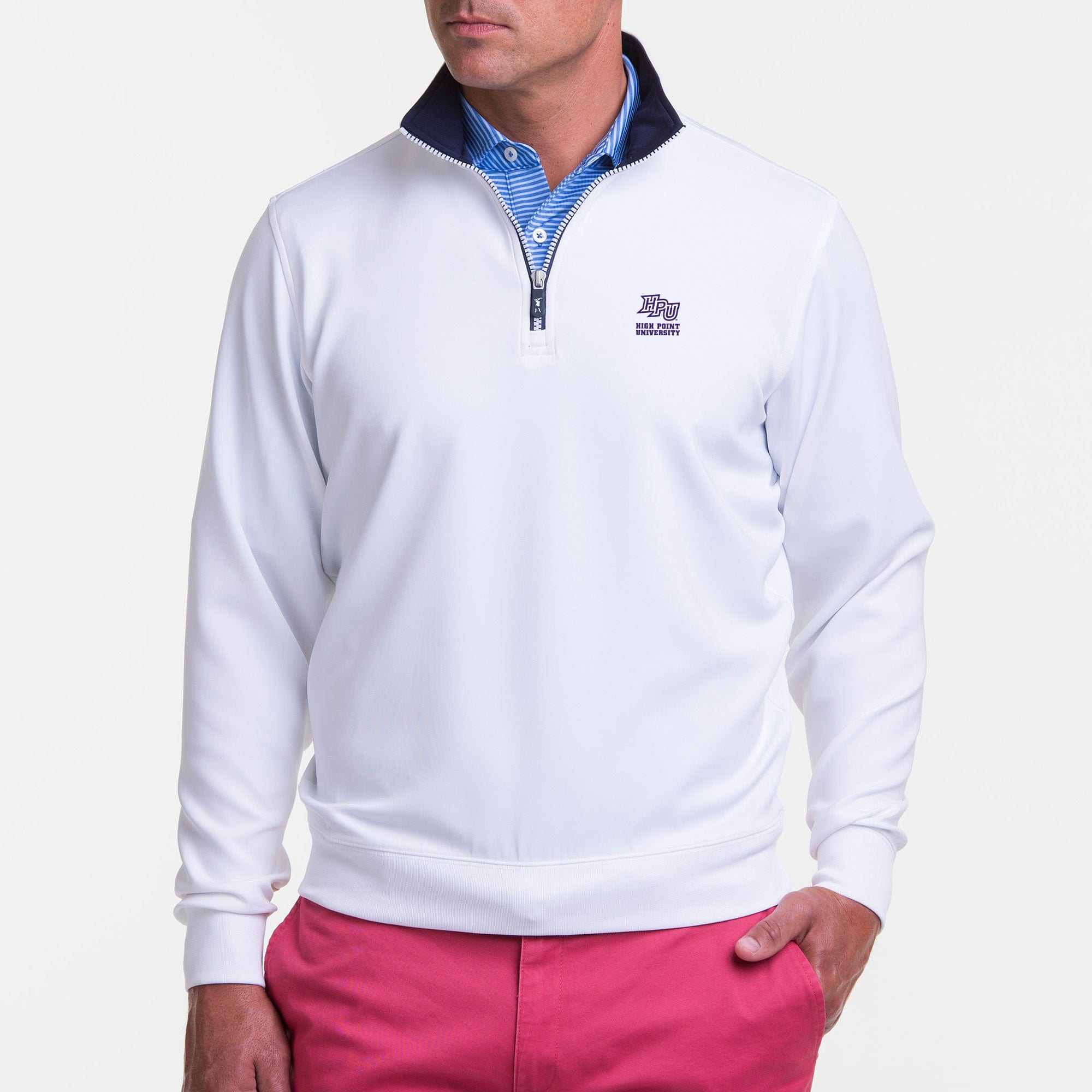 High Point University Caves Quarter Zip Pullover - Comfortable Collegiate Sweatshirt for Men & Women | Perfect for Campus Wear, Game Day & Casual Outfits