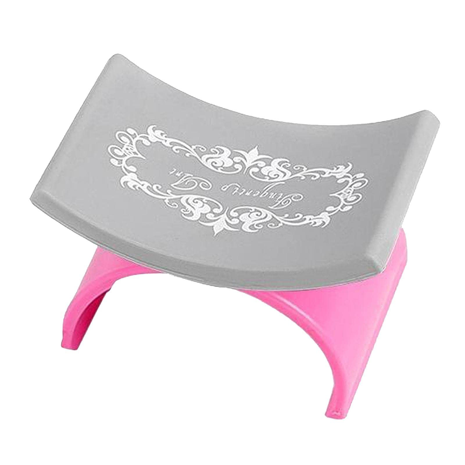 LOSA Silicone Hand Rest Cushion for Nail Art - Ergonomic Arm Support Pillow (Rose Red) - Perfect for Manicure, Gel Polish & Nail Extension Application at Home or Salon