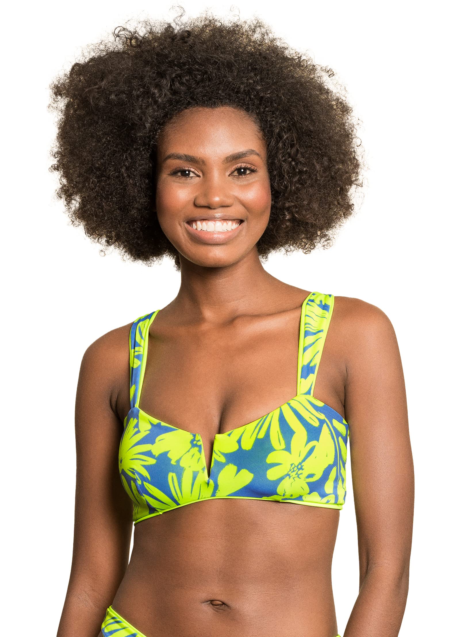 Maaji Women's V Wire Bralette - Comfortable Wireless Support Bra for Yoga, Lounge & Everyday Wear