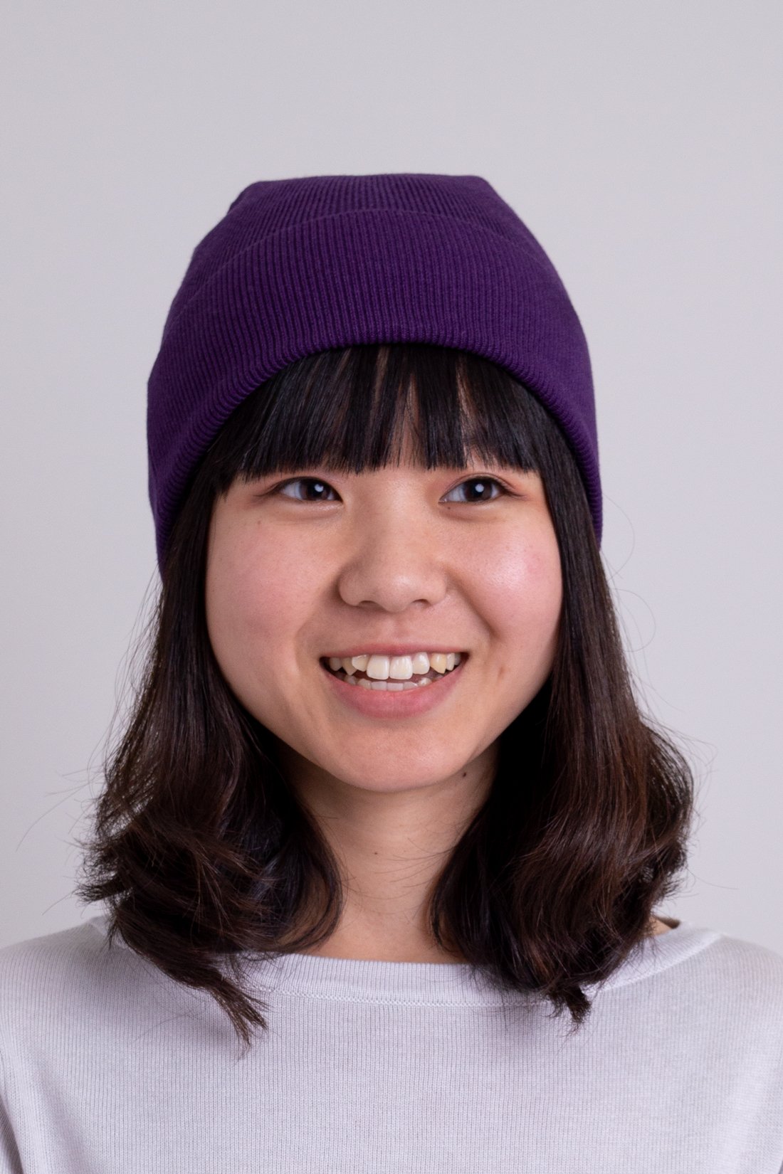 Soft & Warm Purple Knit Beanie - Bamboo Cotton Blend for Men & Women - Perfect for Winter, Outdoor Activities & Casual Wear