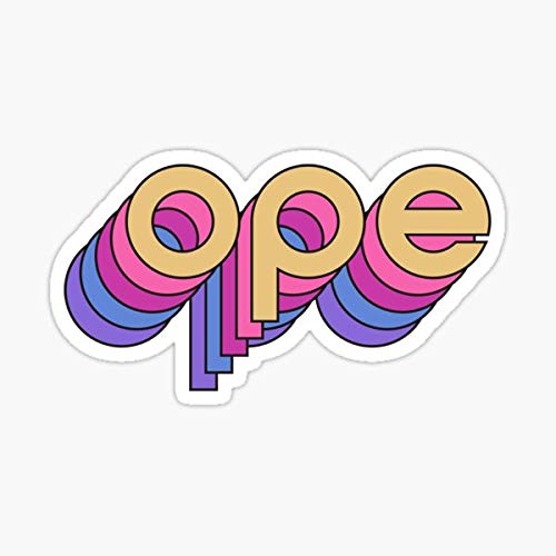 Berry Ope! Vinyl Decal Sticker - Waterproof & Durable for Cars, Trucks, Laptops, Phones & Walls - Perfect for Car Windows, Home Decor & Personalizing Devices