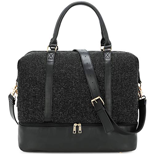 A-black With Shoe Compartment