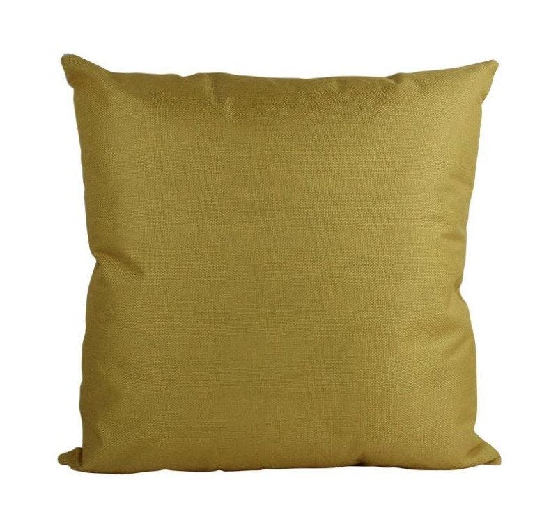 Premium Gold Yellow Pillow Cover - Solid Accent Throw Pillow for Sofa, Bed & Living Room Decor - Soft Luxury Cushion Case - Home Decorative Accessories    (Use Cases: Perfect for enhancing your living room sofa, bedroom decor, or as a stylish accent piece for home staging and interior design projects)