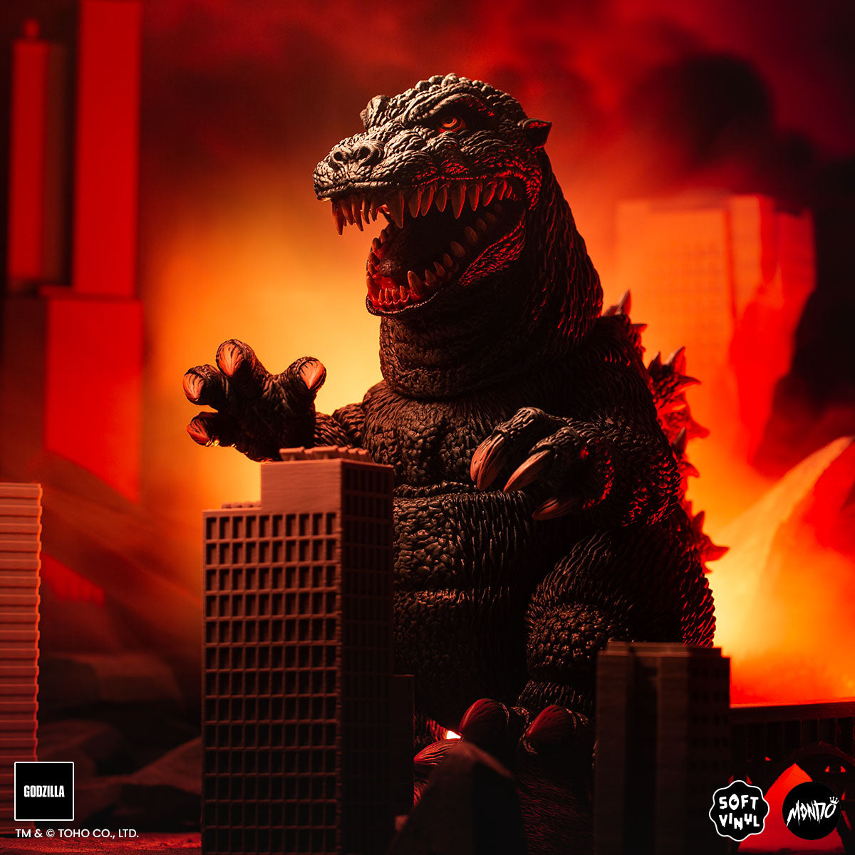 Godzilla Vinyl Designer Figure by James Groman - Premium Collectible Toy for Movie Fans & Pop Culture Enthusiasts - Perfect for Display, Gifts, and Home Decor