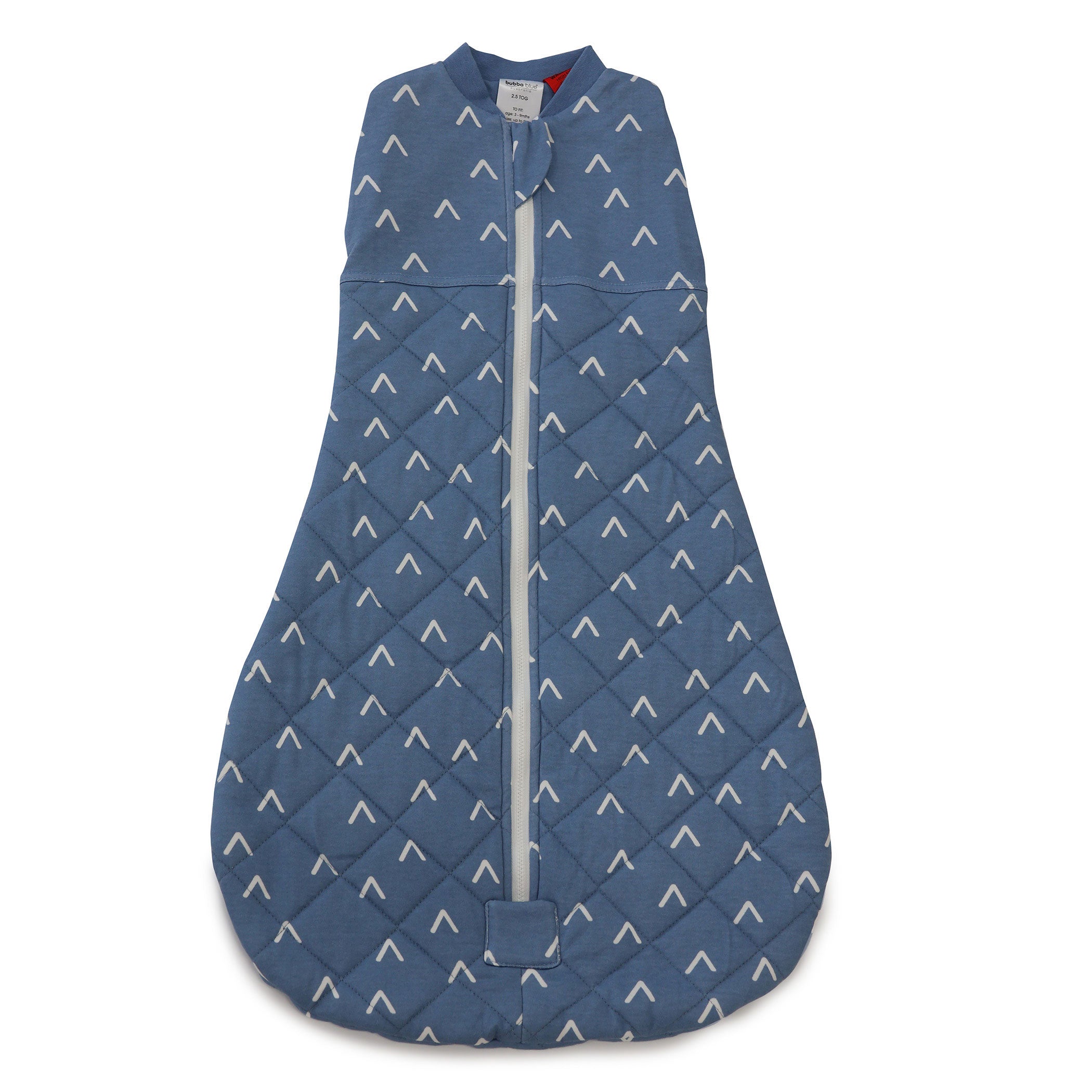 Nordic 2.5 TOG Swaddle Sleep Bag for Babies - Soft Denim Baby Sleeping Sack - Perfect for Nursery, Daycare & Travel