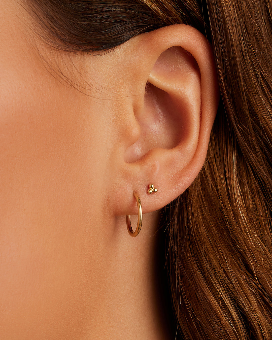 14K Gold Classic Huggie Hoop Earrings for Women - Elegant & Hypoallergenic Jewelry for Everyday Wear & Special Occasions