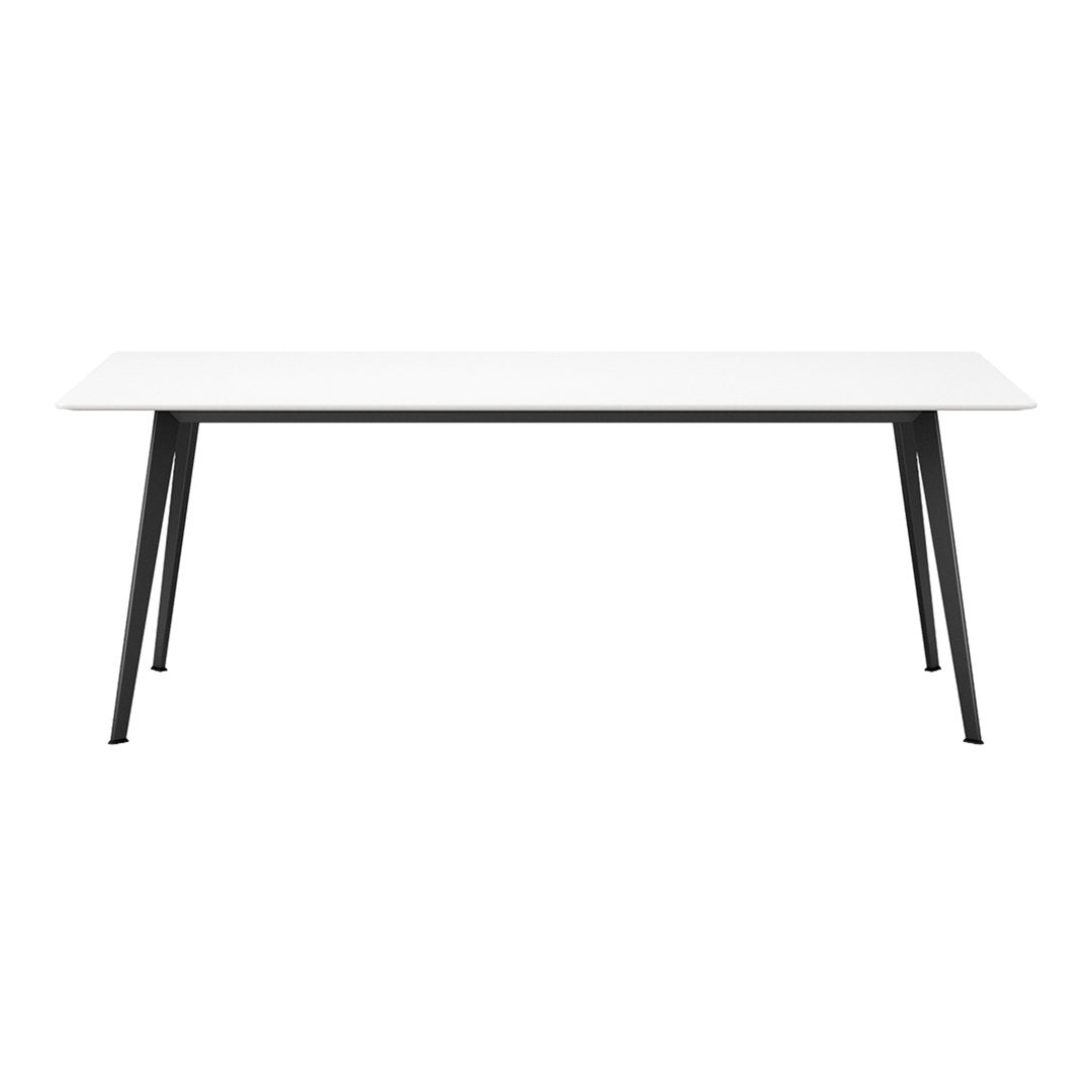 JW Modern Rectangular Dining Table - Stylish & Durable for Home, Kitchen, and Restaurant Use
