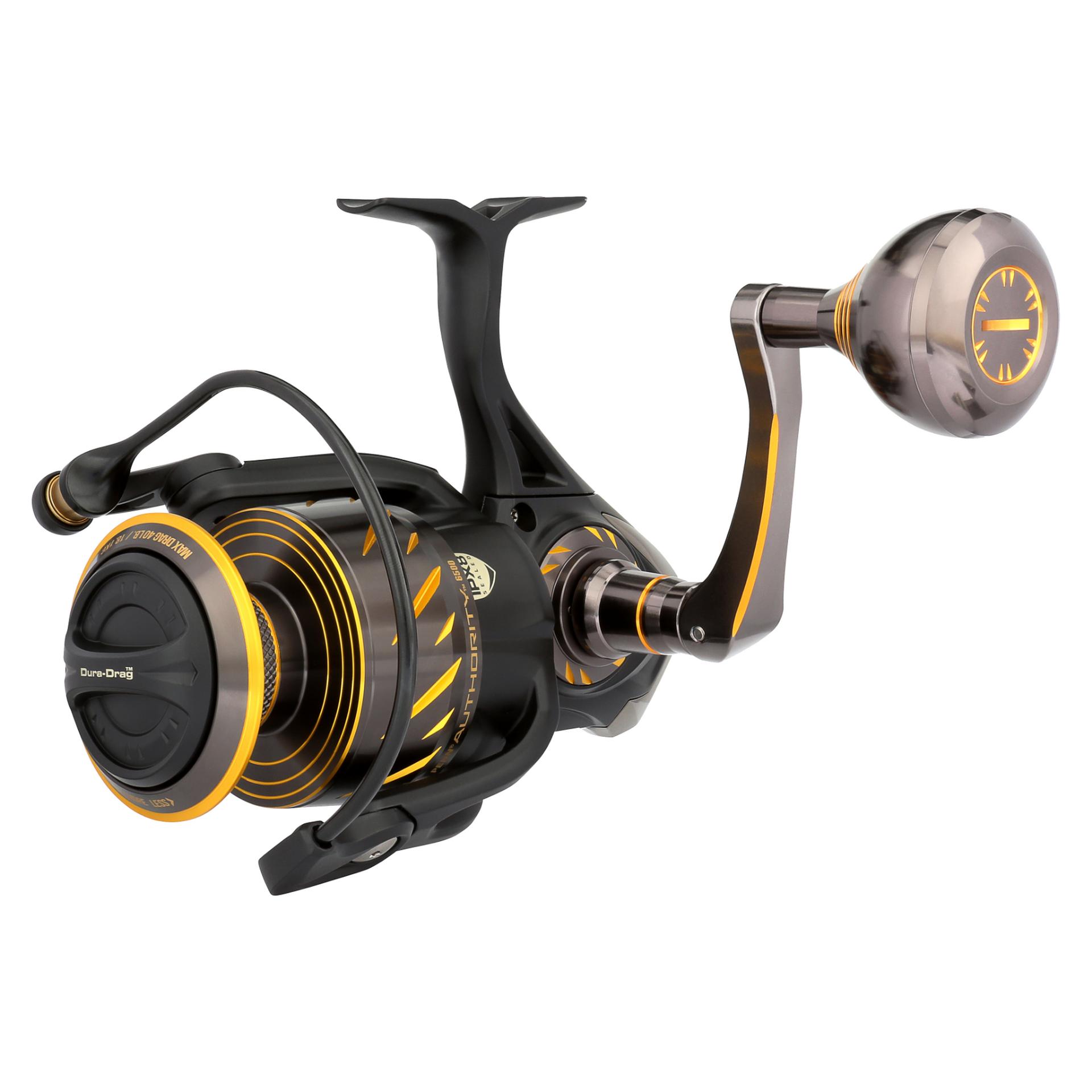 Authority® Spinning Reel - High Performance Fishing Reel for Saltwater & Freshwater | Smooth Drag System, Lightweight Design | Perfect for Bass, Trout & Surf Fishing