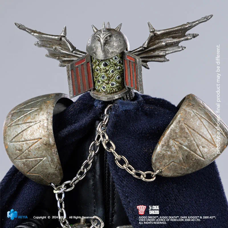 HIYA 6-Inch 1/12 Scale Judge Fear Action Figure - Premium Collectible Super Series - Perfect for Display & Dredd Universe Fans
