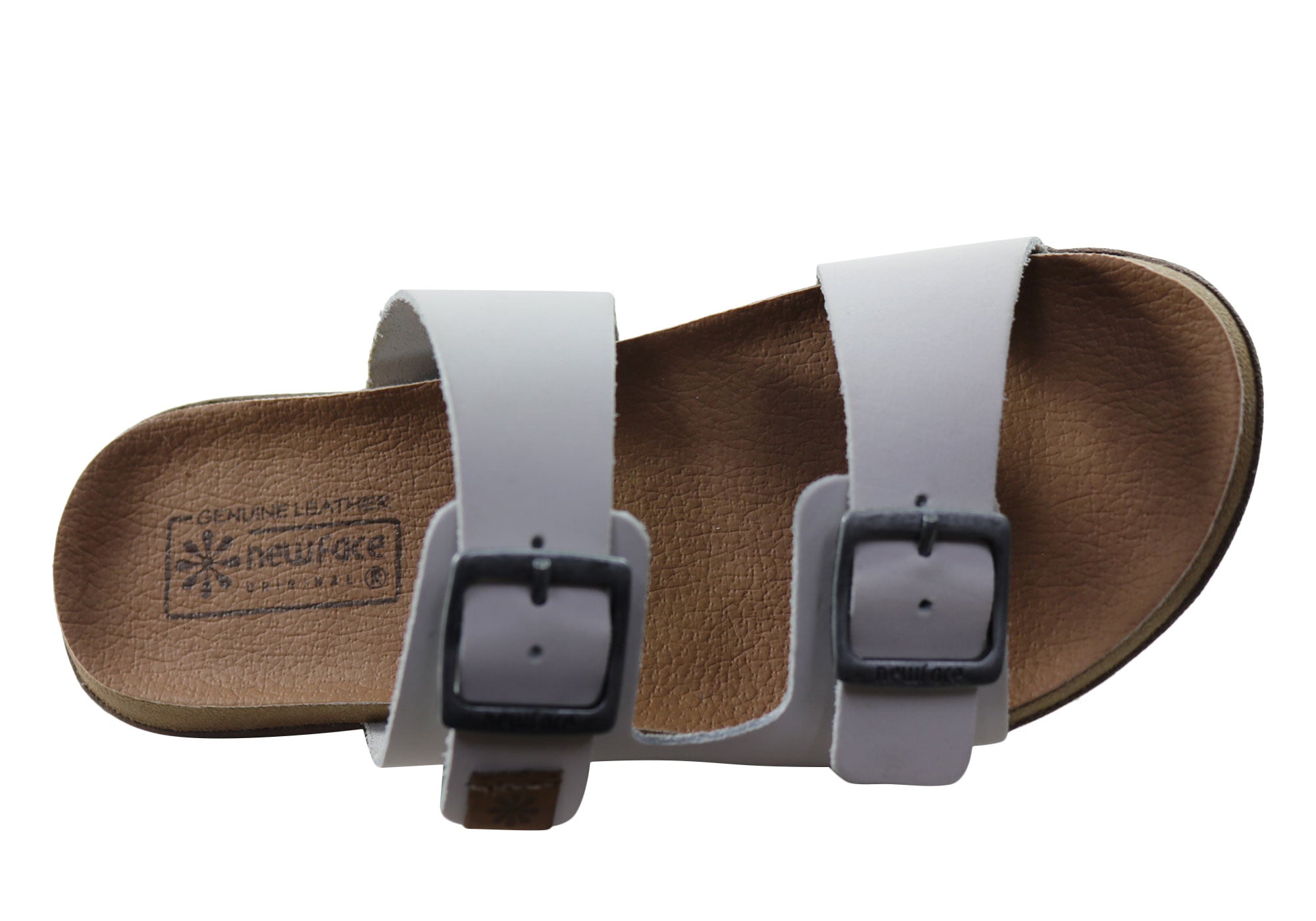 Silvan Women's Comfort Leather Slides Sandals - Soft Brazilian Leather - Perfect for Home, Poolside & Summer Outings