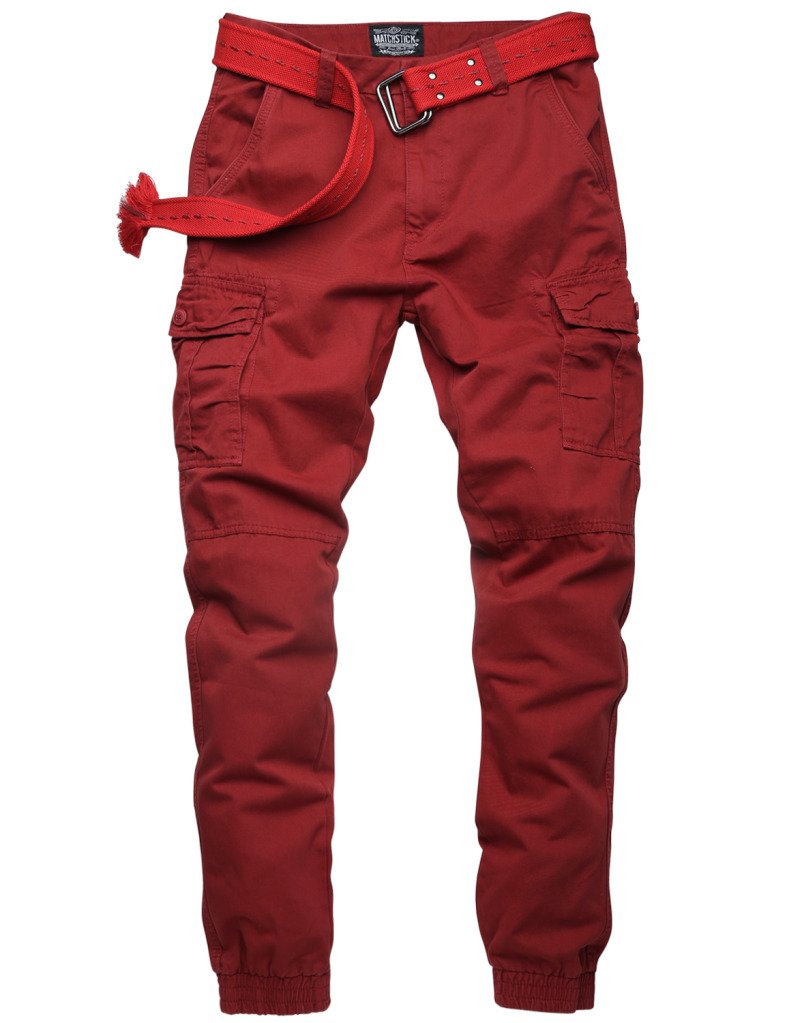 Men's Twill Jogger Pants - Comfortable Casual & Athletic Tapered Sweatpants for Running, Gym, Workout, Lounge & Everyday Wear