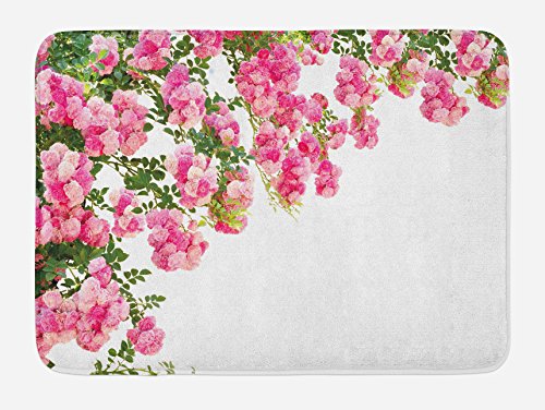 Pale Pink Fern Green