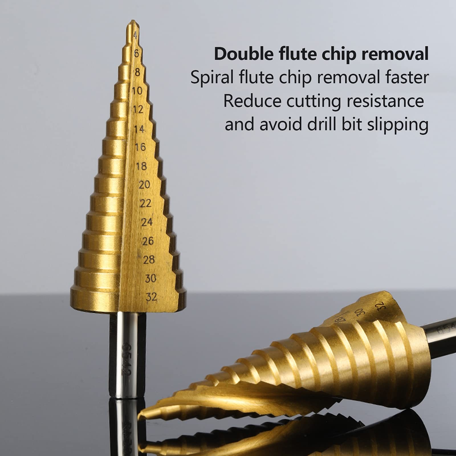 High-Speed Steel Straight Groove Drill Bit Set - Professional Metal Drilling Tools for DIY & Construction Projects - Perfect for Metal, Wood & Plastic Materials