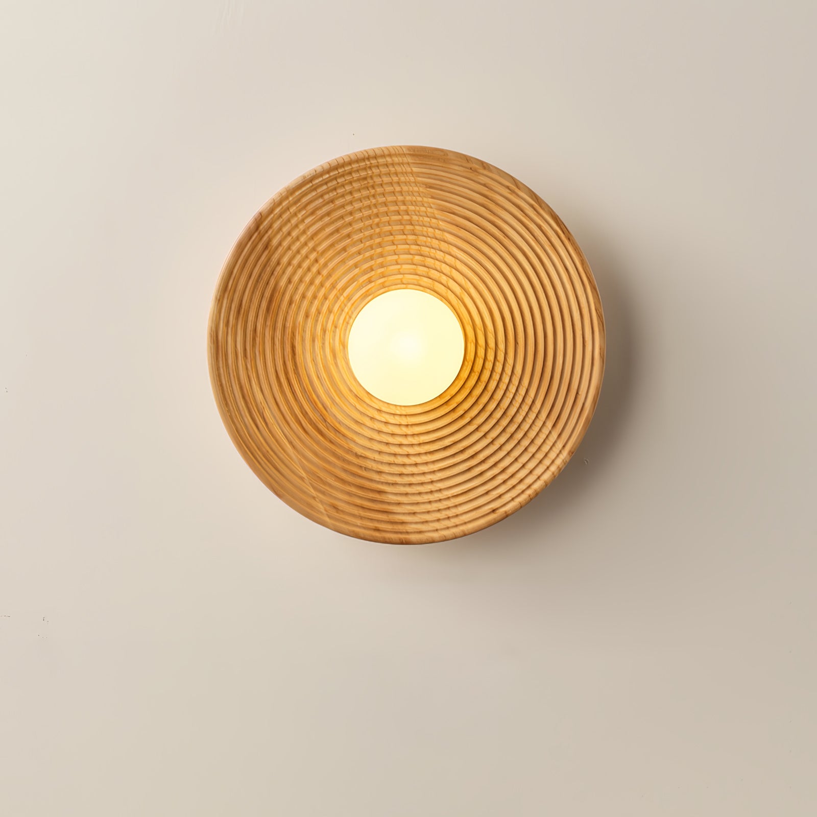 Lumina Contour Wooden Sconce Wall Light - Modern Handcrafted Wood Wall Lamp for Bedroom, Living Room, Hallway - Warm Ambient Lighting Fixture