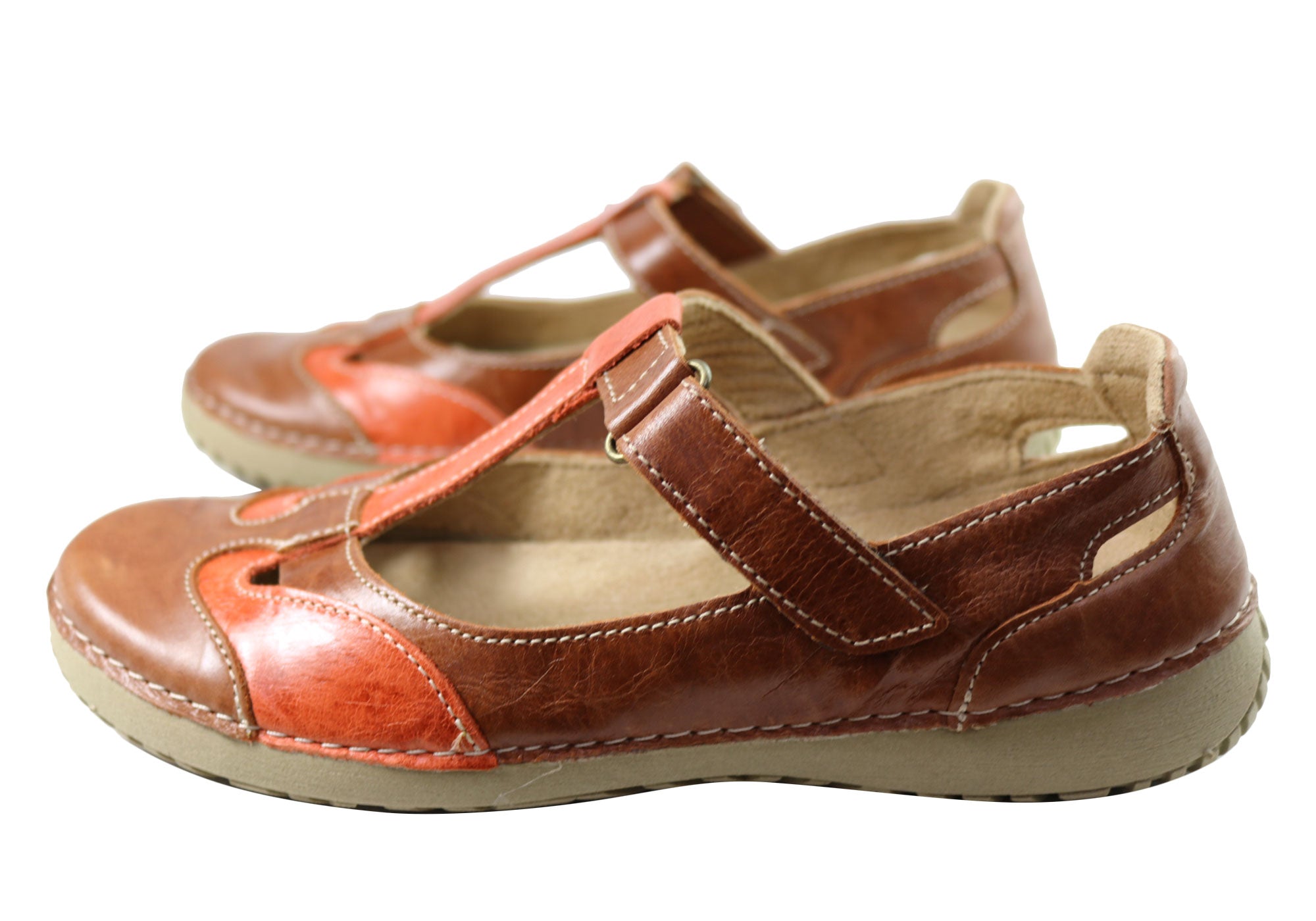 Andacco Matilda Women's Comfortable Leather Shoes - Handmade in Brazil - Stylish & Durable for Work, Travel & Everyday Wear