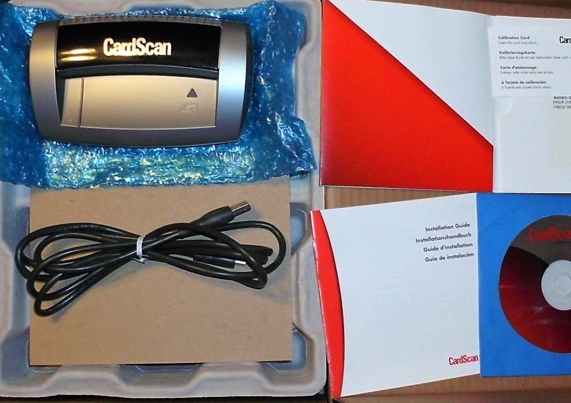 Executive 700 Compact Business Card Scanner - High-Speed Digital Contact Management for Professionals | Perfect for Networking Events, Trade Shows & Office Organization