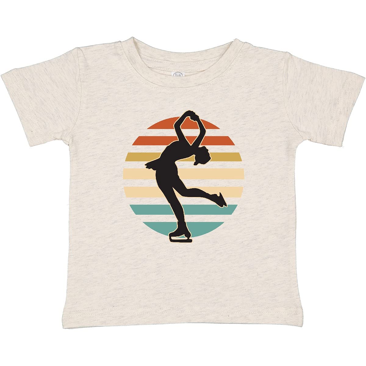 Inktastic Ice Skating & Ice Dancing Baby T-Shirt - Cute Graphic Tee for Toddlers & Infants - Perfect for Ice Rink Outings, Winter Playdates & Holiday Photos