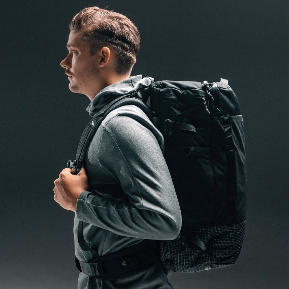 Matador Globerider45 Travel Backpack - 45L Lightweight Waterproof Hiking Backpack for Men & Women - Perfect for Camping, Backpacking & Adventure Travel