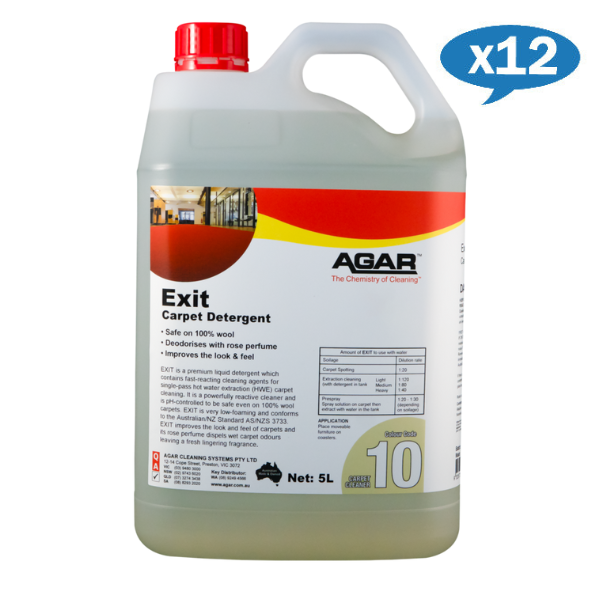 Wholesale Agar Exit Concentrate Carpet Cleaner Detergent | Professional Carpet Shampoo for Deep Cleaning | Perfect for Home, Office & Commercial Use