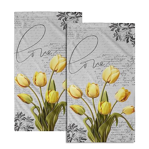 Yellow Tulip Flower