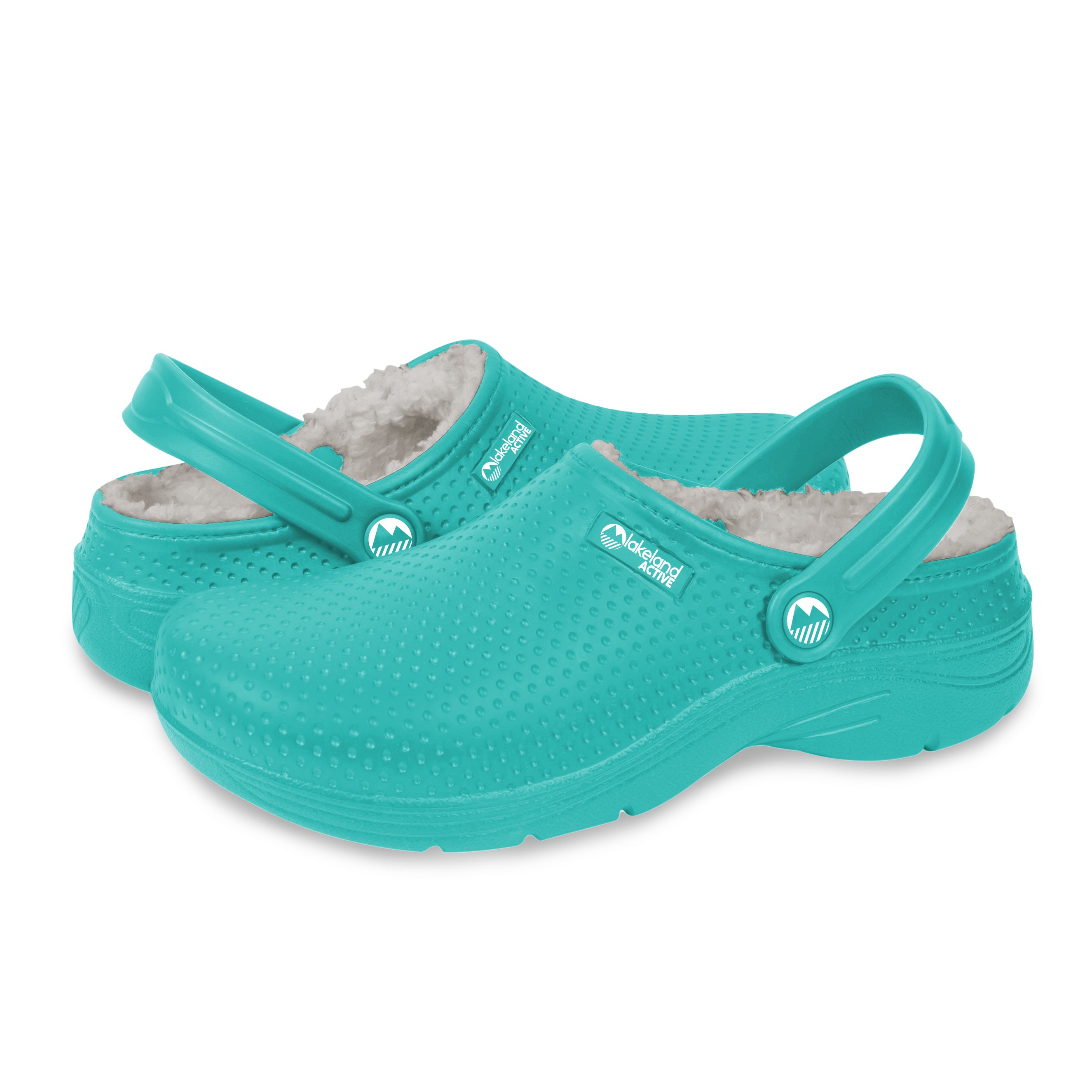 Women's Warm Fleece-Lined Clogs - Slip-Resistant Indoor/Outdoor House Shoes for Winter Comfort at Home & Garden