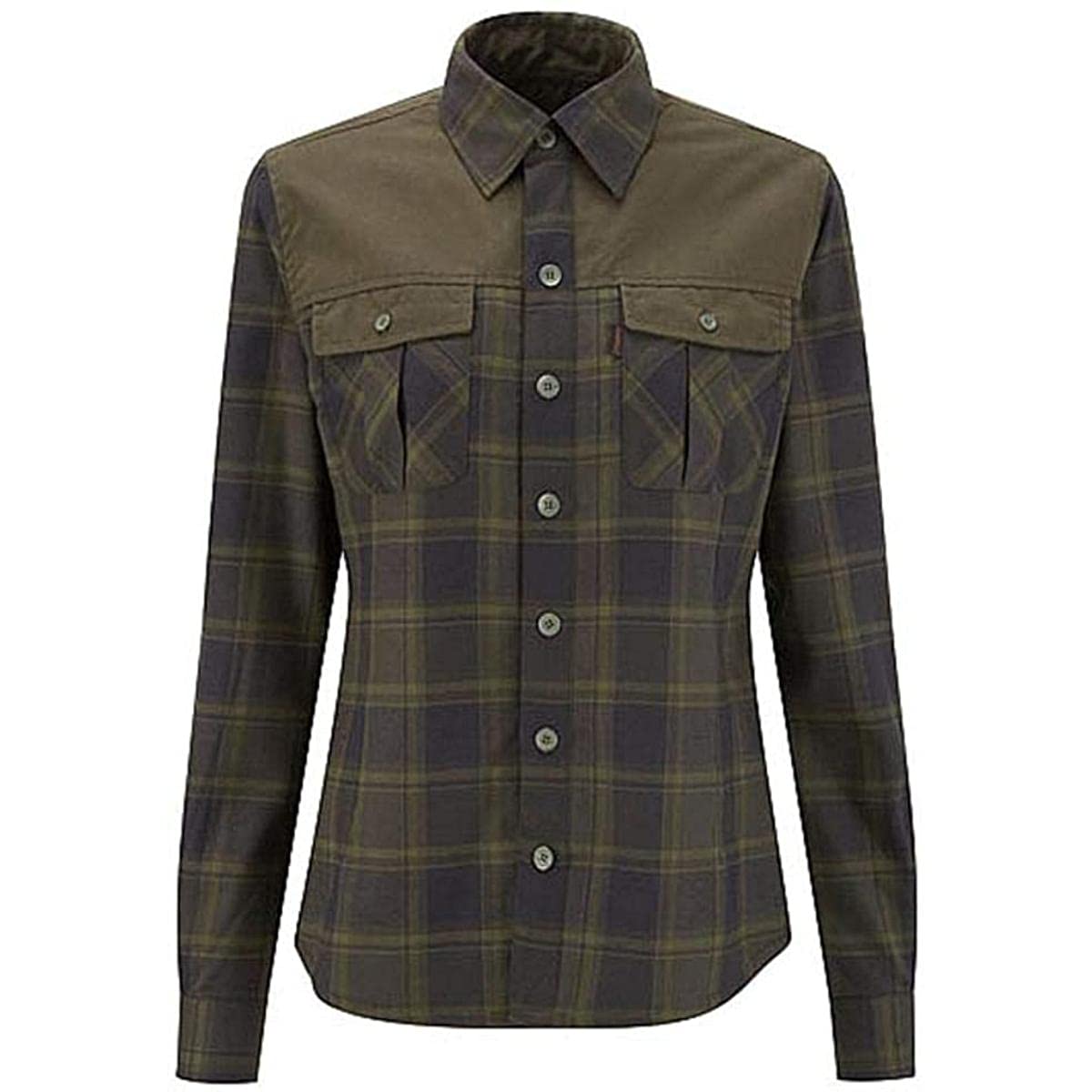 Premium Hardwood Winter Shirt for Men - Forest Green Plaid Flannel - XXXXX-Large Size - Cozy Cold Weather Layering for Outdoor Adventures & Casual Wear