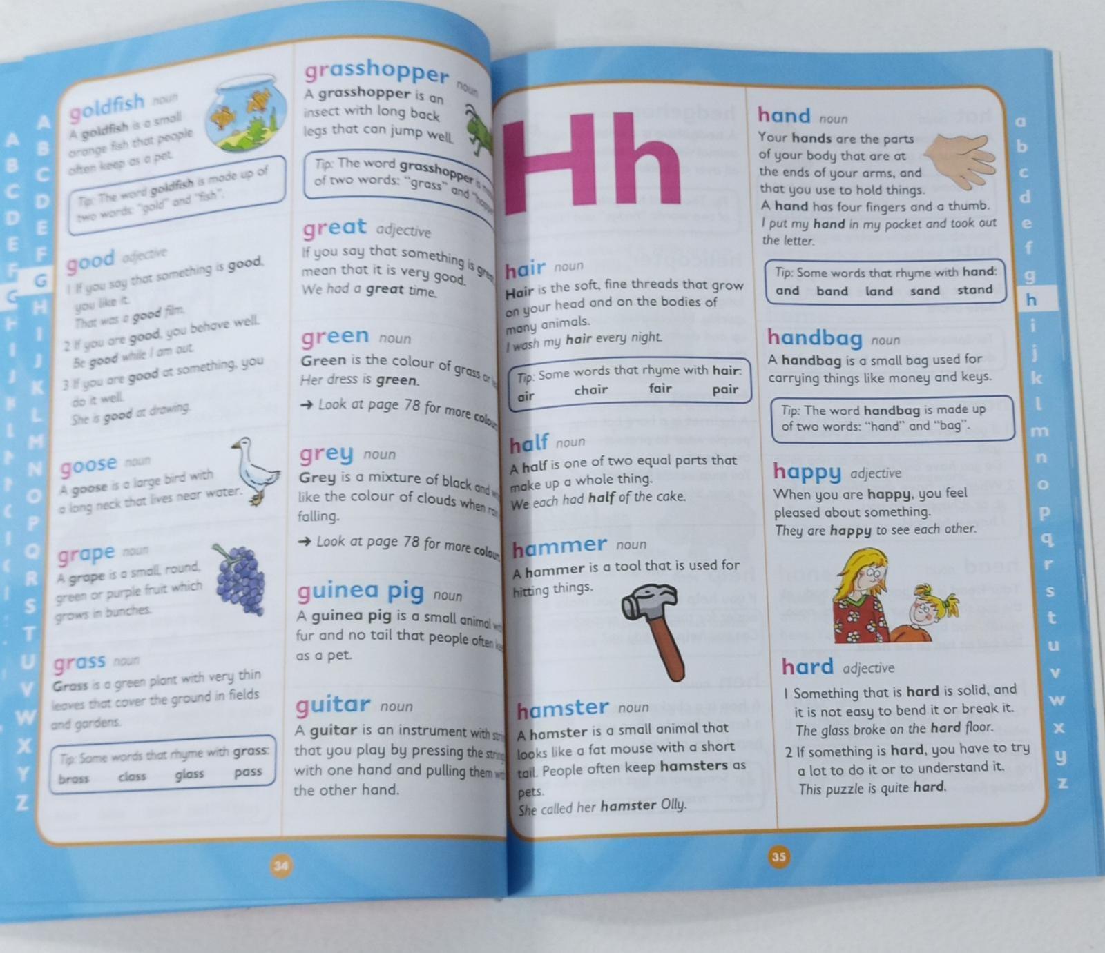 Collins Easy Learning My First Dictionary - Fun & Educational Kids Dictionary for Early Learning - Perfect for Home, School & Homeschooling
