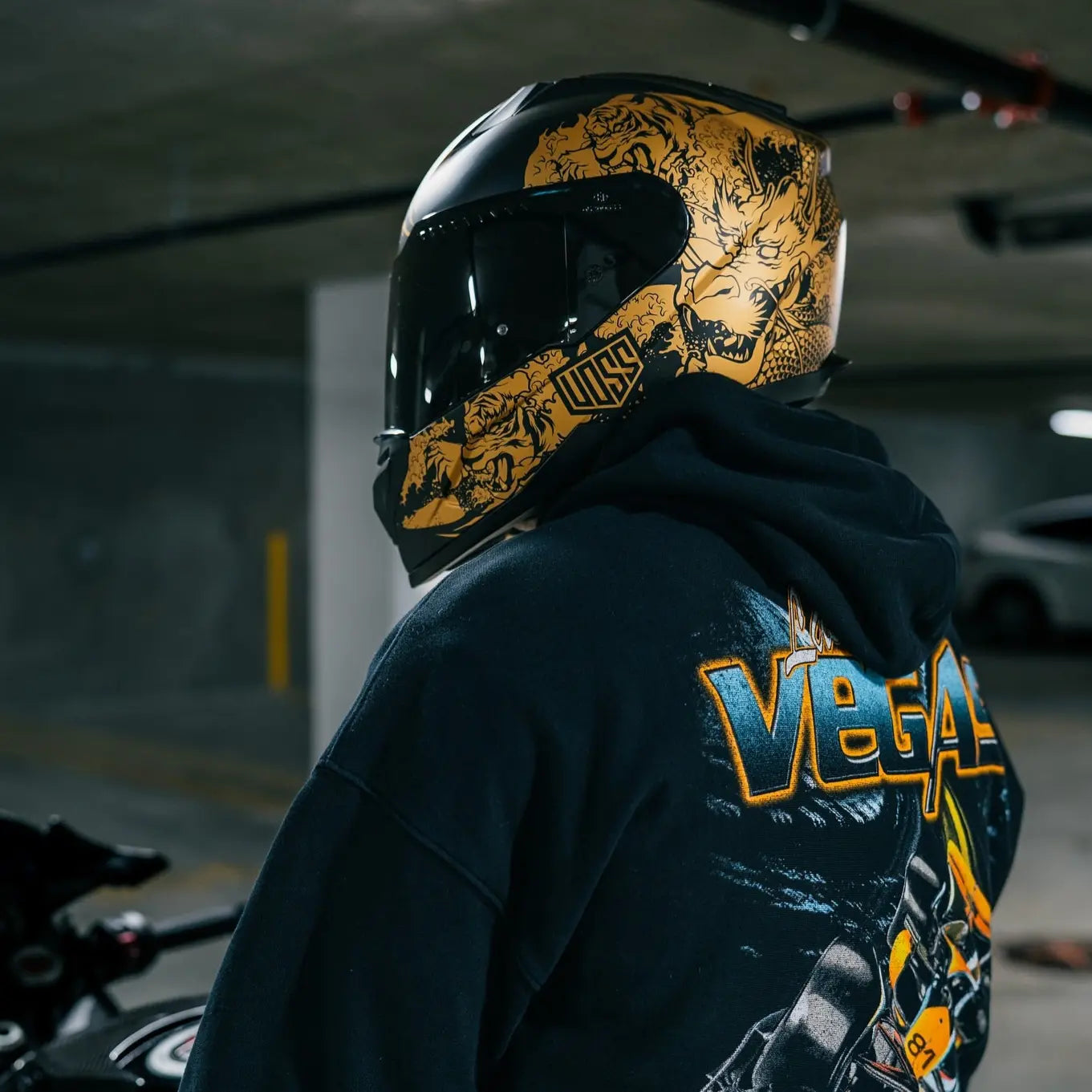 Voss 989 Moto V Rei Full Face Motorcycle Helmet - DOT Approved for Men & Women - Lightweight & Comfortable for Street Bike Riding & Racing