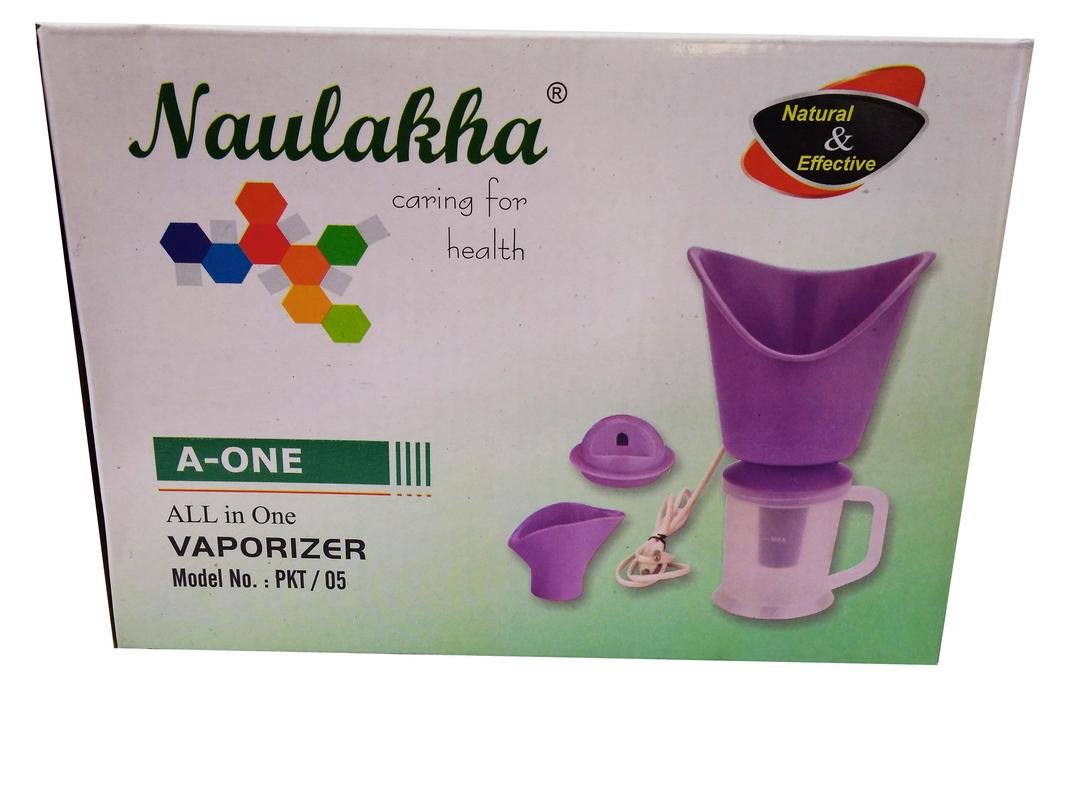 Naulakha Steam Vaporizer A-One (All in One) - Fast Relief for Cold, Cough & Sinus | Portable Humidifier for Home, Office & Travel Use