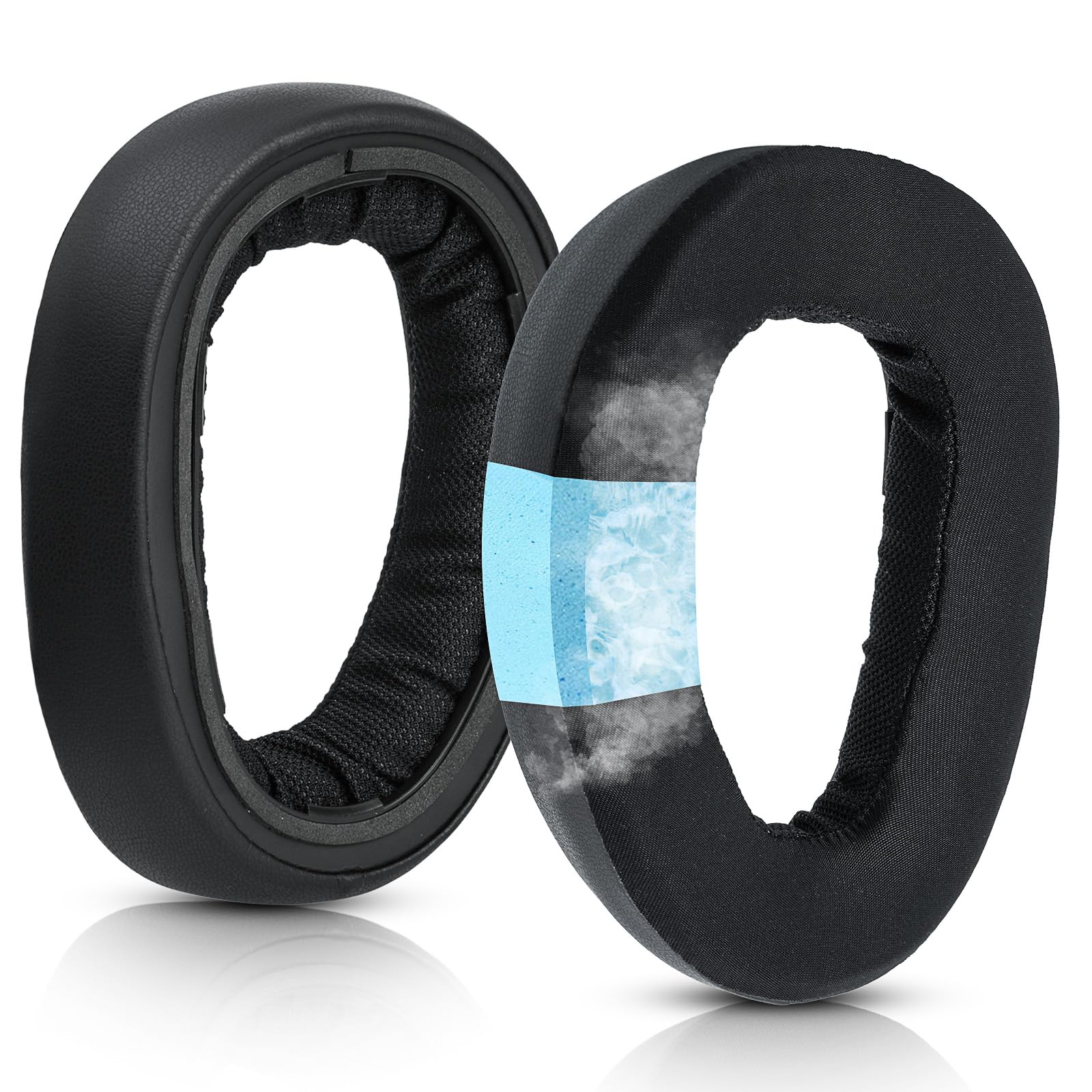 Sennheiser GSP 670/GSP 600/GSP 500/GSA 601 Replacement Ear Pads with Cooling Gel - Compatible with GSP 550 Gaming Headset - Premium Comfort for Long Gaming Sessions, Streaming & Esports
