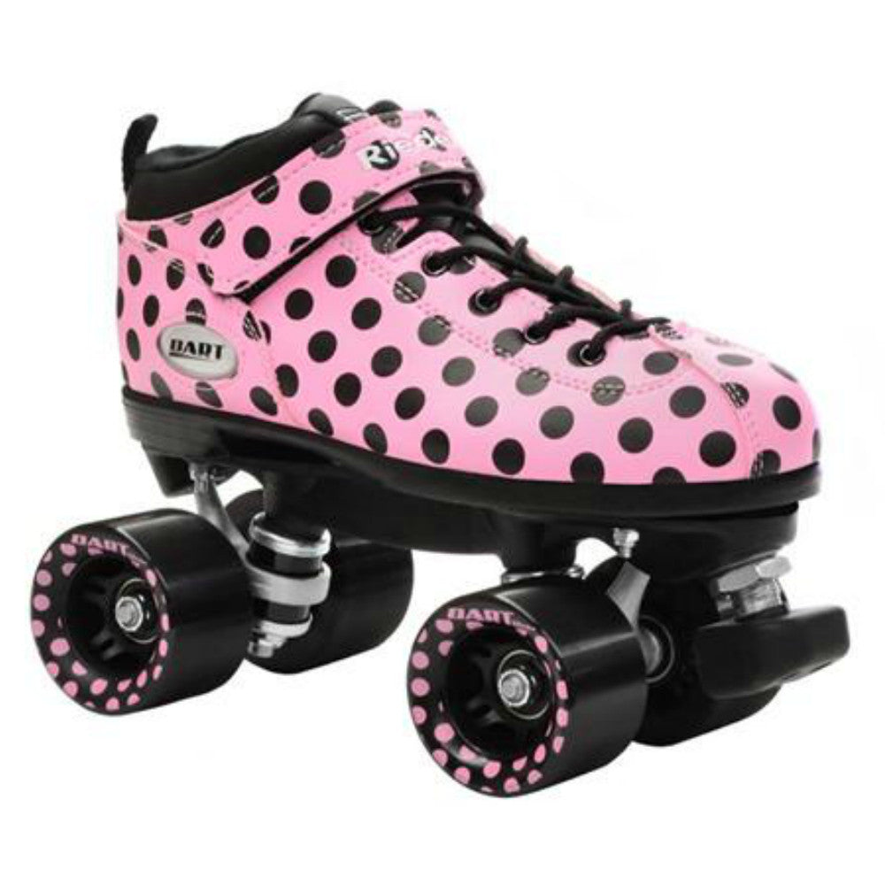 Riedell Dart Package - Premium Roller Skates for Women & Men - Perfect for Indoor & Outdoor Skating, Rinks, and Fitness