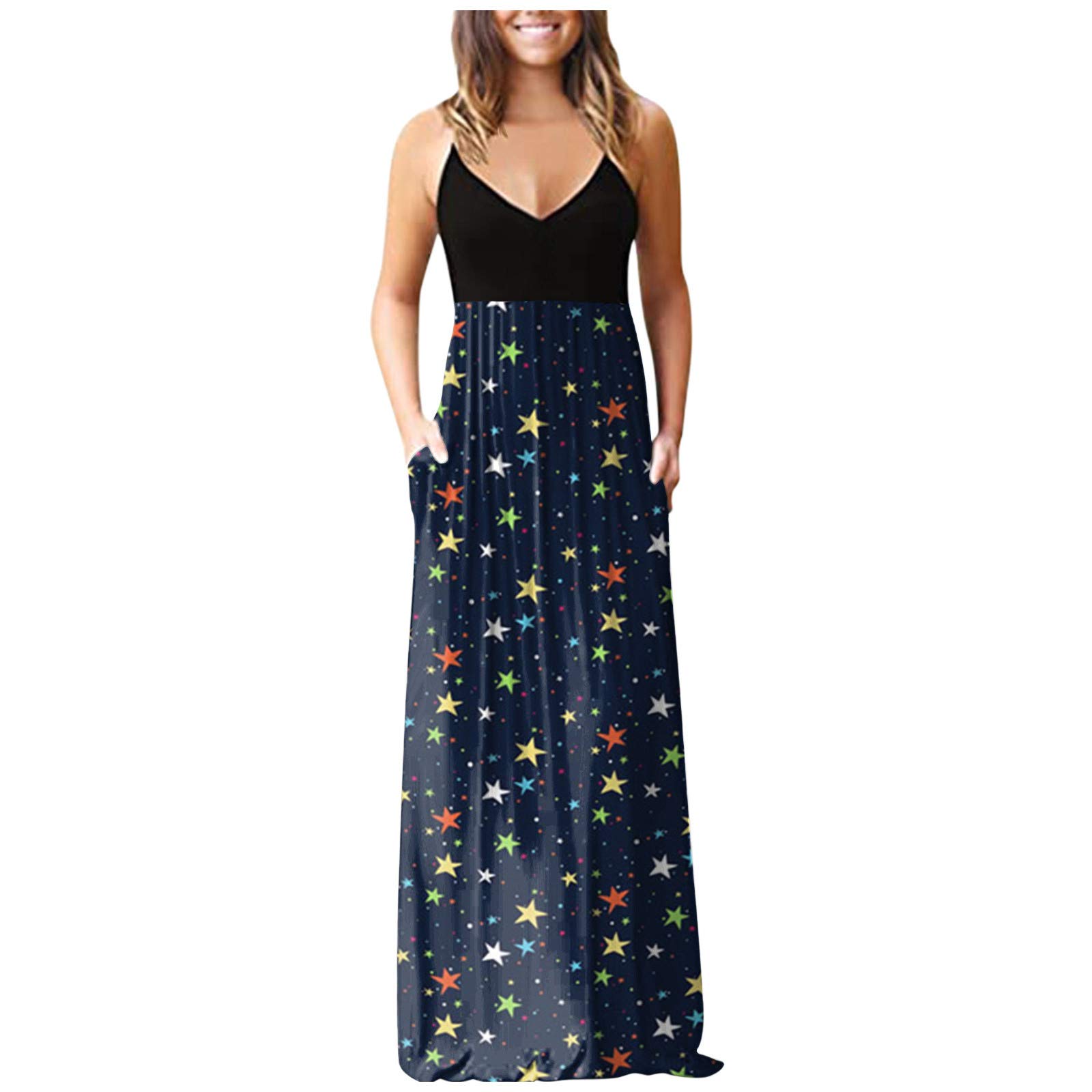 Stylish Summer Maxi Dresses for Women - Loose Casual & Sexy Flowy Dress - Perfect for Beach, Vacation & Outdoor Parties