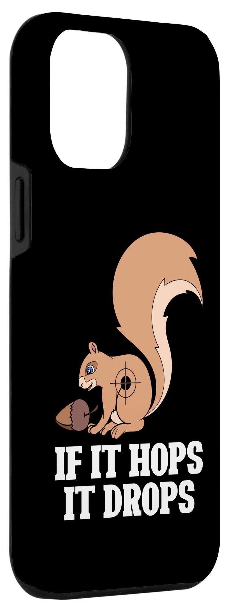 iPhone 12 Pro Max Case - Animal Hunter Forest Design, Wildlife Squirrel Pattern Protective Cover for Outdoor Enthusiasts & Nature Lovers | Perfect for Hunting Trips, Camping Adventures & Wildlife Photography