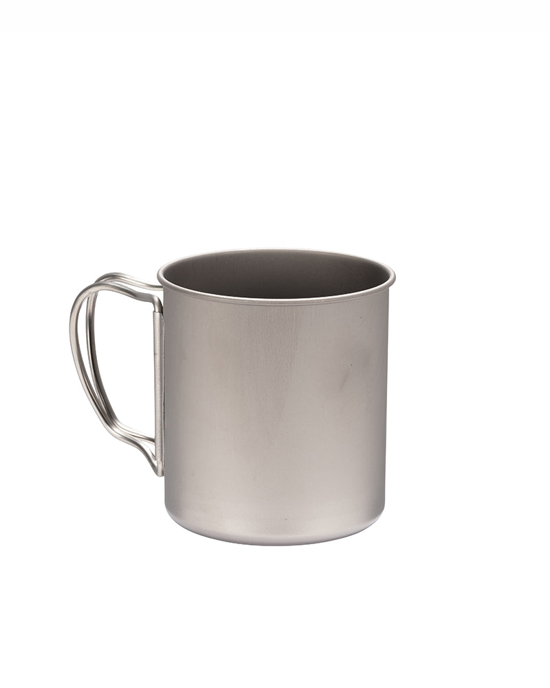 Titanium Single 450 Cup - Lightweight & Durable Camping Coffee Mug for Outdoor Adventures, Hiking & Travel