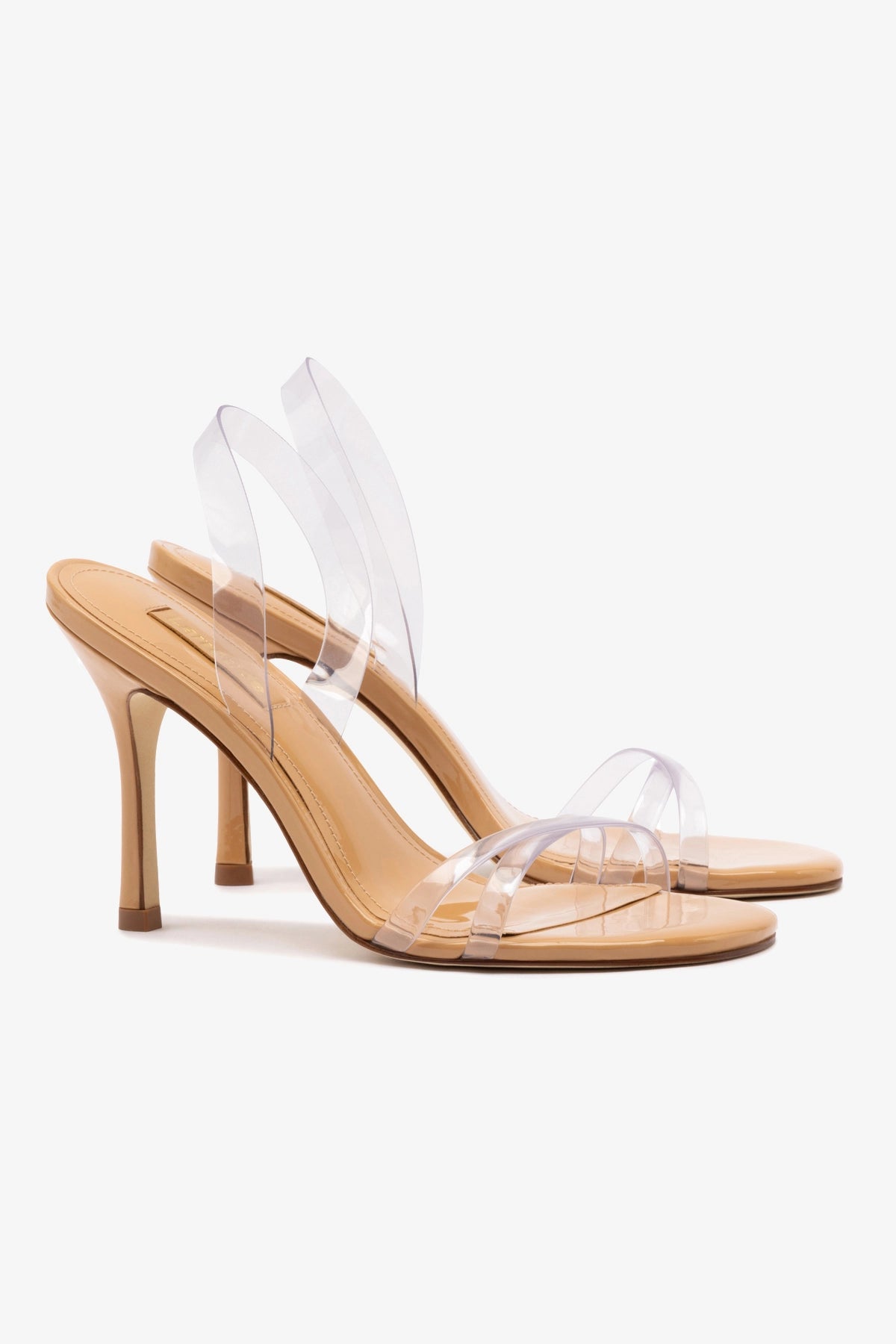 Annie Women's Tan Leather & Vinyl Sandals - Comfortable Casual Summer Shoes for Beach, Walking & Outdoor Activities