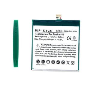 HTC B0P9C100 3.8V 2600mAh Li-Polymer Replacement Battery - Compatible with HTC Phones, Tablets & Portable Devices | Long-Lasting Power for Travel, Work & Outdoor Activities