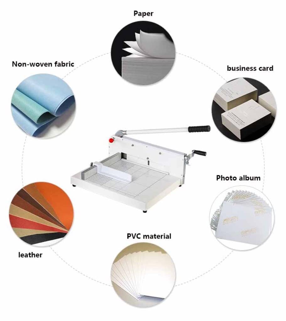 Heavy-Duty A4 Paper Cutter - Manual Album & Recipe Trimmer for Thick Paper Layers | Perfect for Scrapbooking, Office Use & Craft Projects