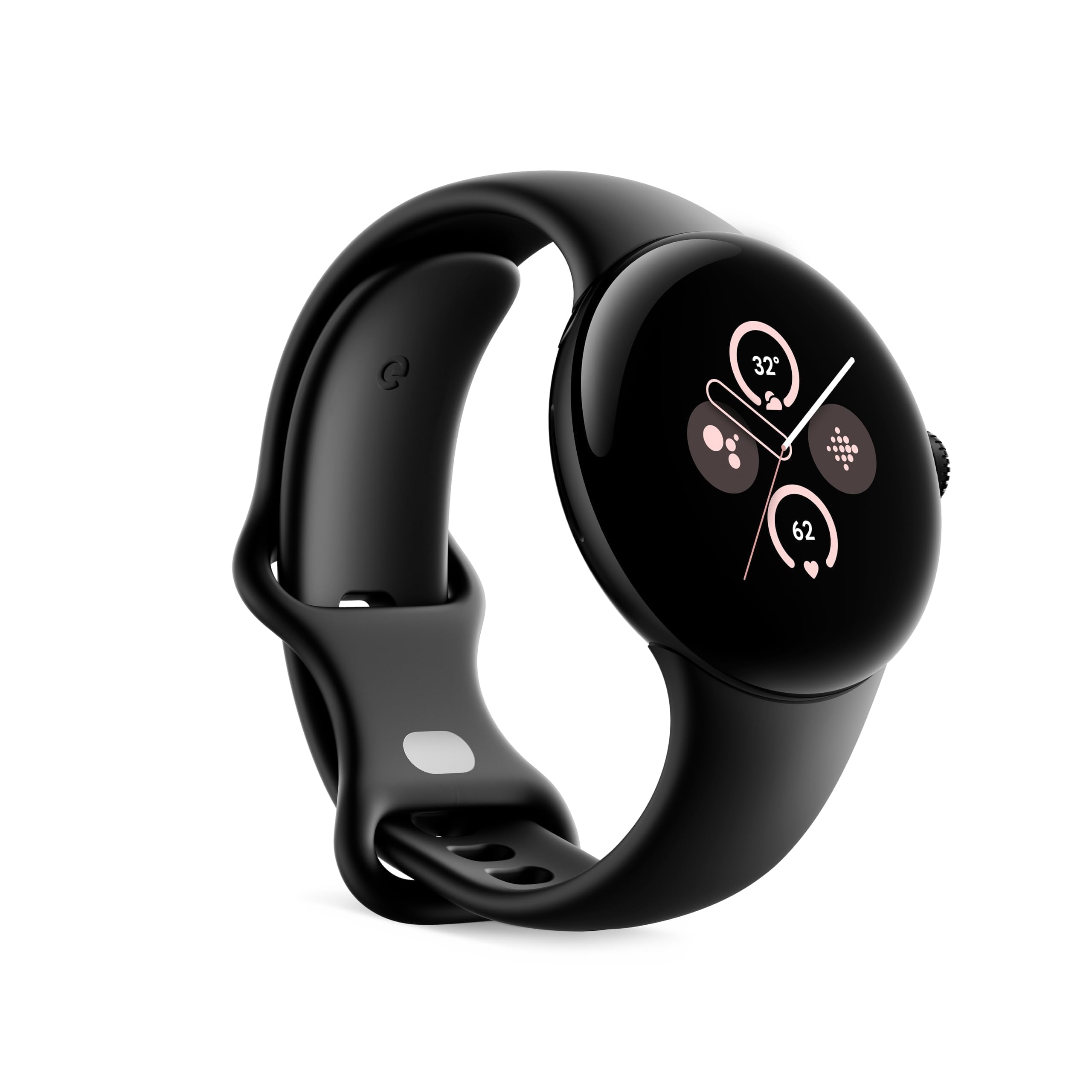Google Pixel Watch 2 Smartwatch with Fitbit & Google Features - Heart Rate Monitor, Stress Tracker, Safety Alerts - Android Wear OS LTE Smart Watch (Renewed) - Matte Black Aluminum Case with Obsidian Band for Fitness & Daily Use