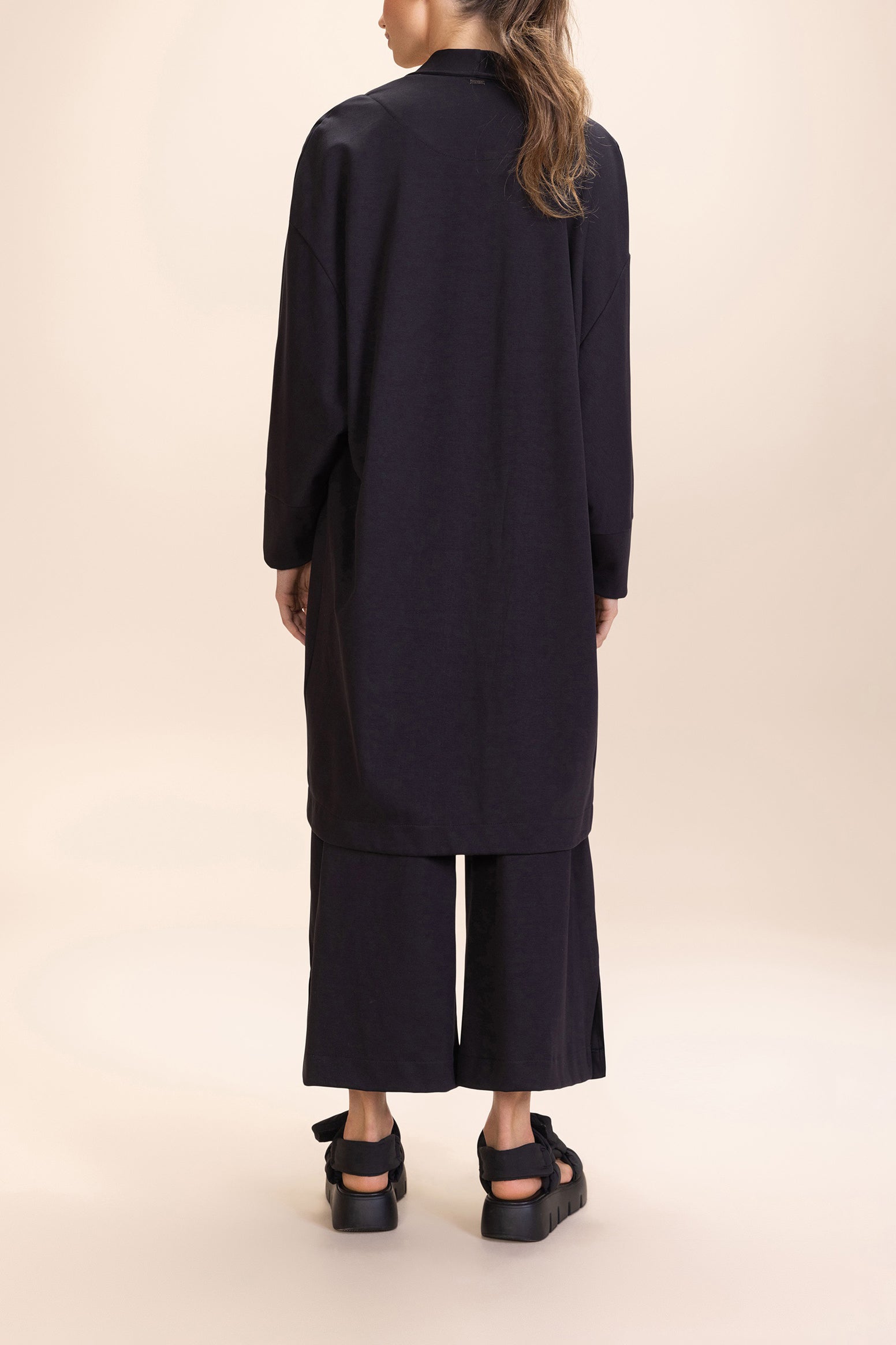 Galax Knit Wrap Coat for Women - Soft & Cozy Long Cardigan Sweater - Perfect for Fall & Winter Layering, Office Wear, and Casual Outfits