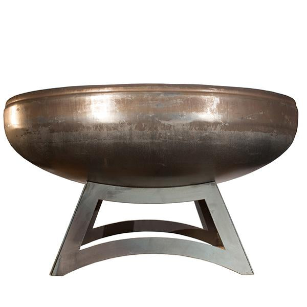 Liberty Fire Pit with Hollow Base - Outdoor Fire Pit for Backyard, Patio, and Camping - Durable Steel Fire Pit for Bonfires and Gatherings