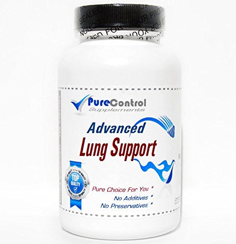 PureControl Supplements Advanced Lung Support - 180 Capsules | Pure & Natural Respiratory Health Formula | Supports Breathing & Lung Function for Active Lifestyles & Outdoor Enthusiasts
