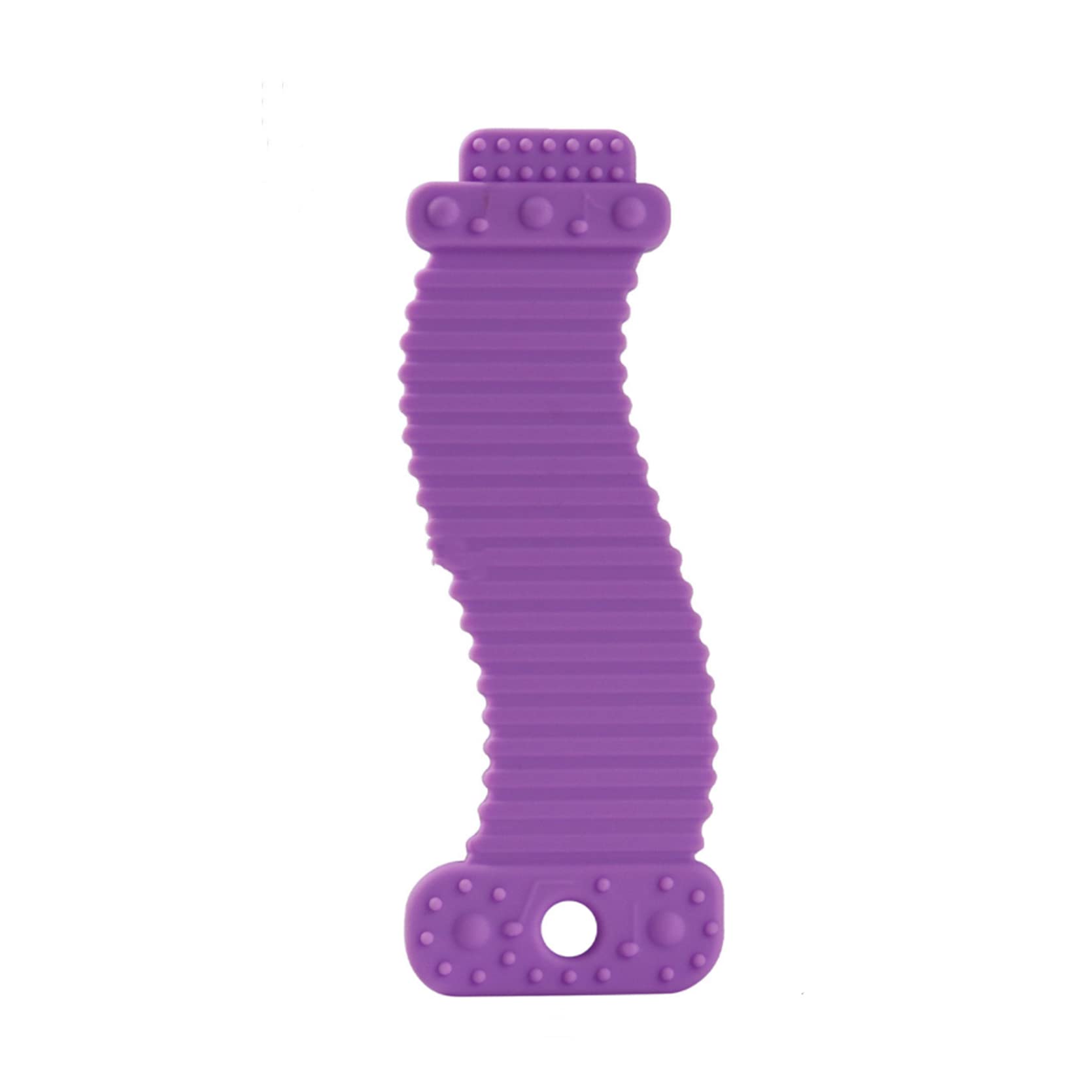 Soft Silicone Teething Toys for Babies - Musical Instrument Shapes (Guitar, Saxophone, Organ) - Soothing Gum Relief for Infants & Toddlers - Purple - Perfect for Home, Travel & Daycare Use