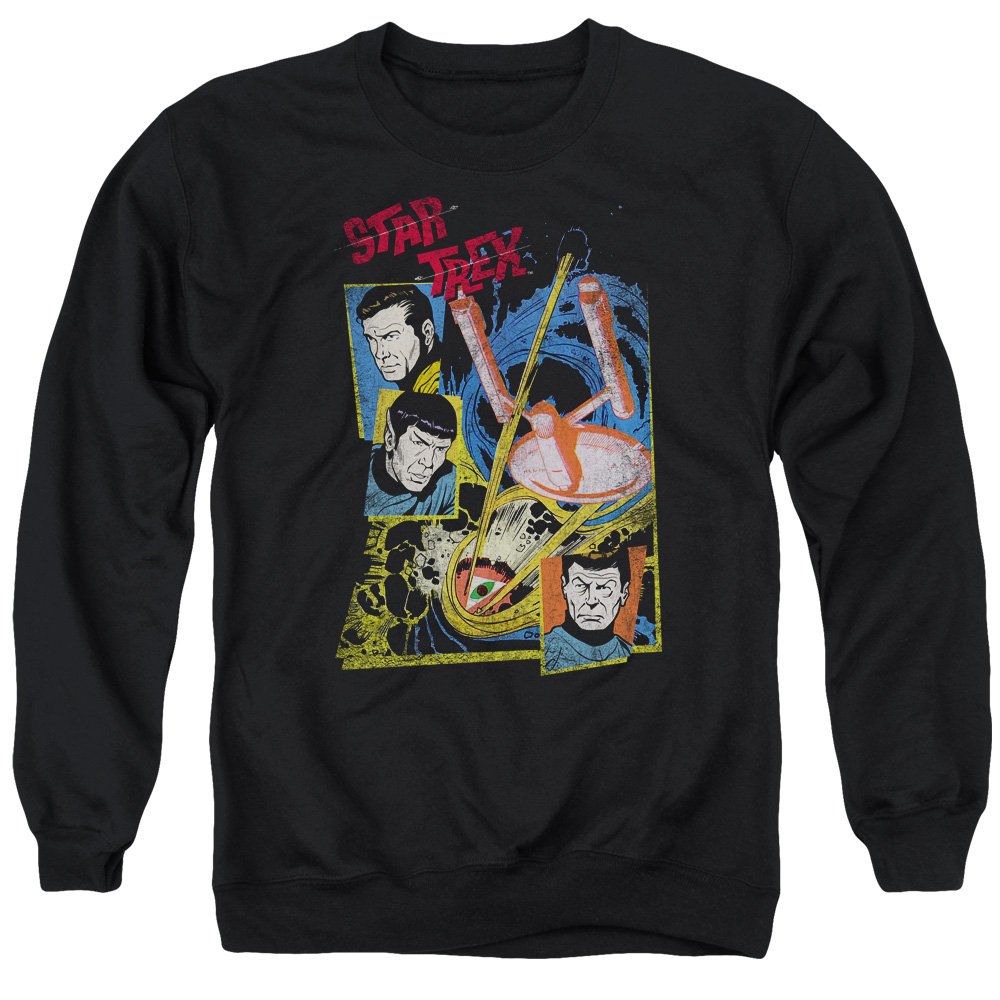 Star Trek Eye of The Storm Unisex Crewneck Sweatshirt for Men & Women | Sci-Fi Fan Apparel | Casual Wear & Cosplay Costume