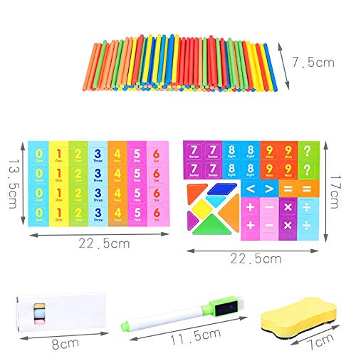 Educational Wooden Abacus Toy for Kids - Multi-Function Math Learning Tool with Drawing Board & Calculation Frame - Perfect for Homeschooling, Preschool Learning & Early Childhood Development