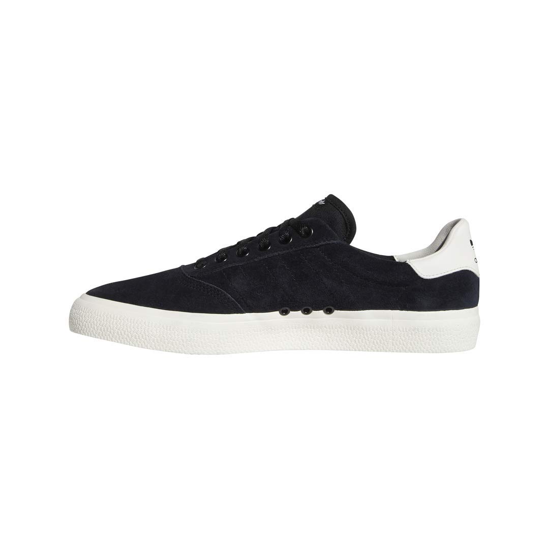 adidas Originals Men's 3MC Regular Fit Lifestyle Skate Sneakers - Black/Chalk White - Size 12.5 M US | Casual Streetwear & Skateboarding Shoes for Everyday Comfort