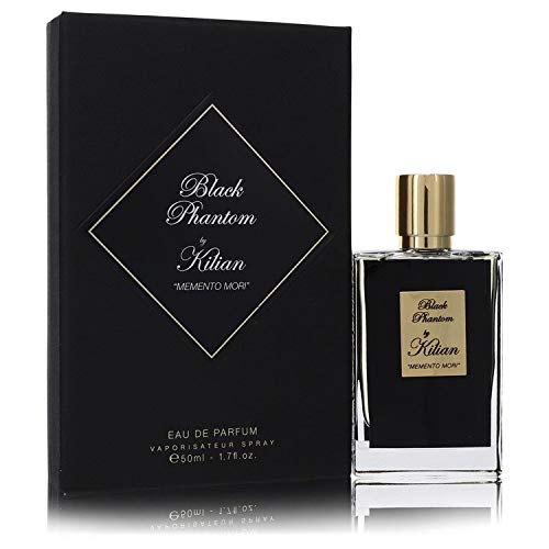 Kilian Black Phantom Memento Mori Eau De Parfum - 1.7 oz Luxury Perfume Spray for Women | Long-Lasting Fragrance for Evening Events, Date Nights & Special Occasions