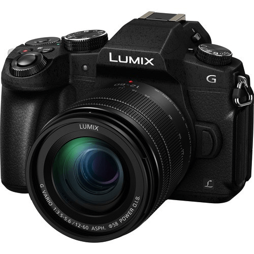 Panasonic Lumix DMC-G85 16MP Mirrorless Camera with 12-60mm Lens | 4K Video, 5-Axis Stabilization | Perfect for Travel Photography & Vlogging